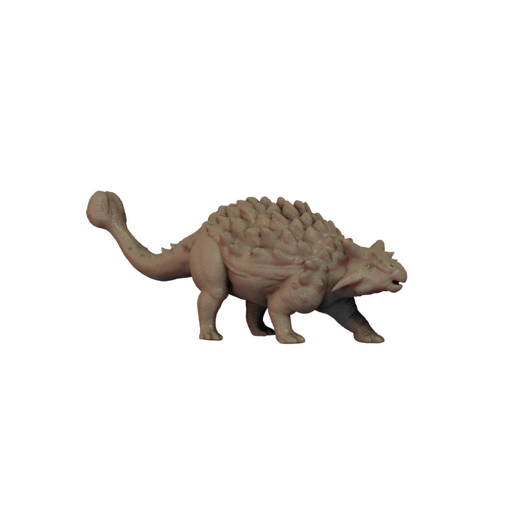 Ankylosaurus Pose 1