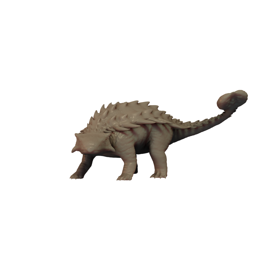 Ankylosaurus Pose 2