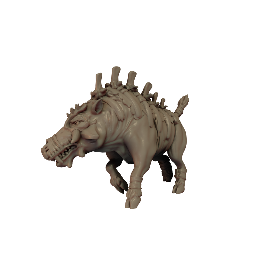Armoured Daeodon Pose 2