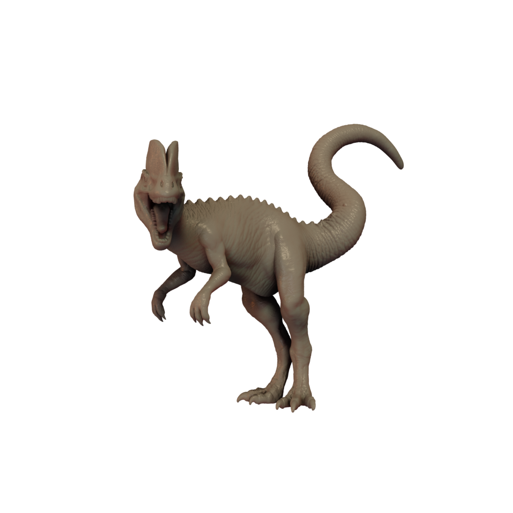 Dilophosaurus Pose 1