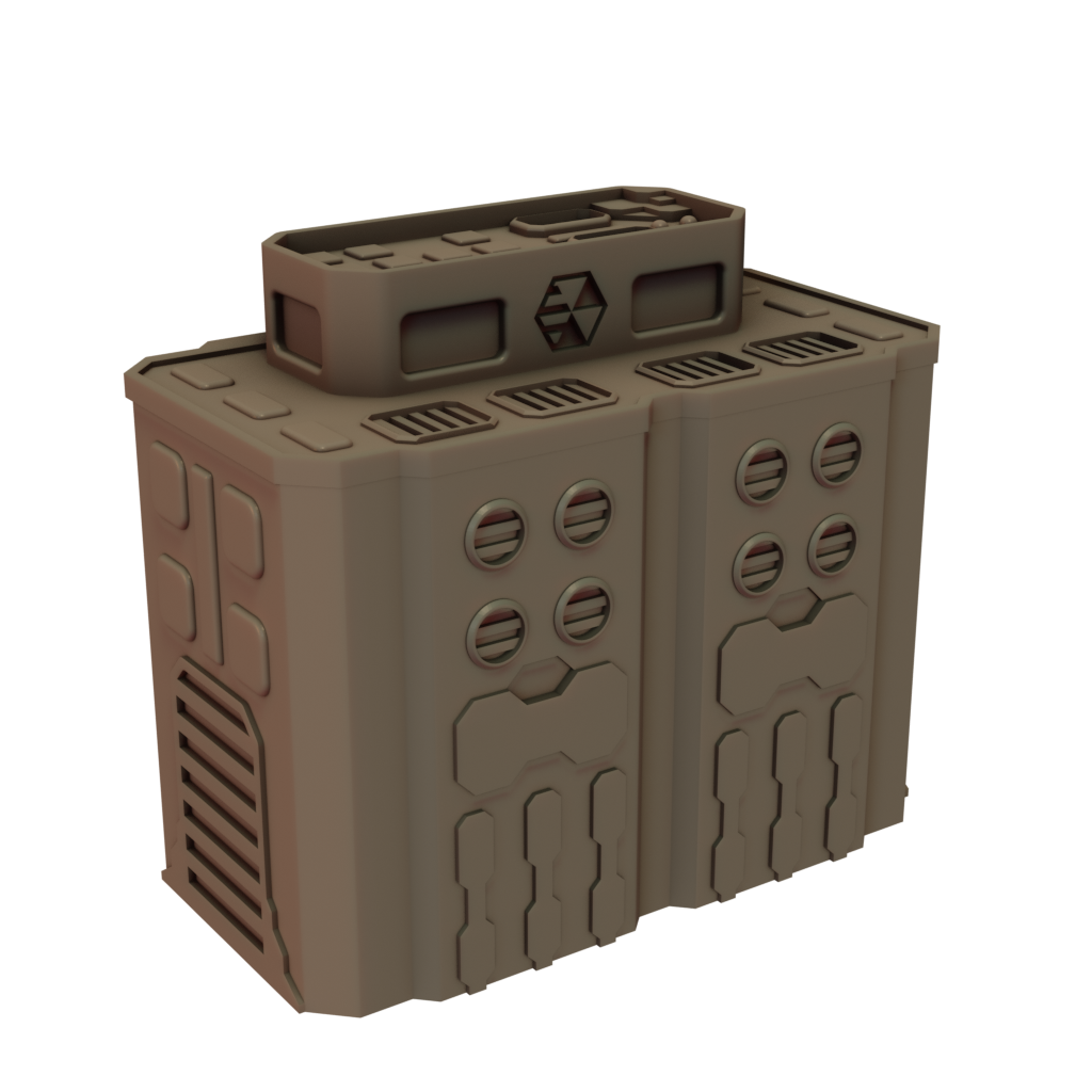 Fusion Power Station Building