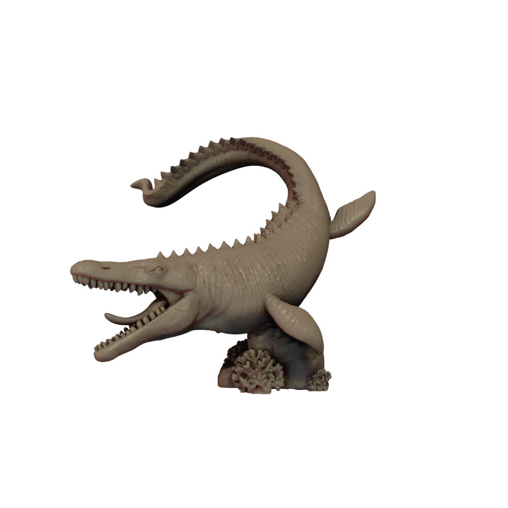 Mosasaurus Pose 1
