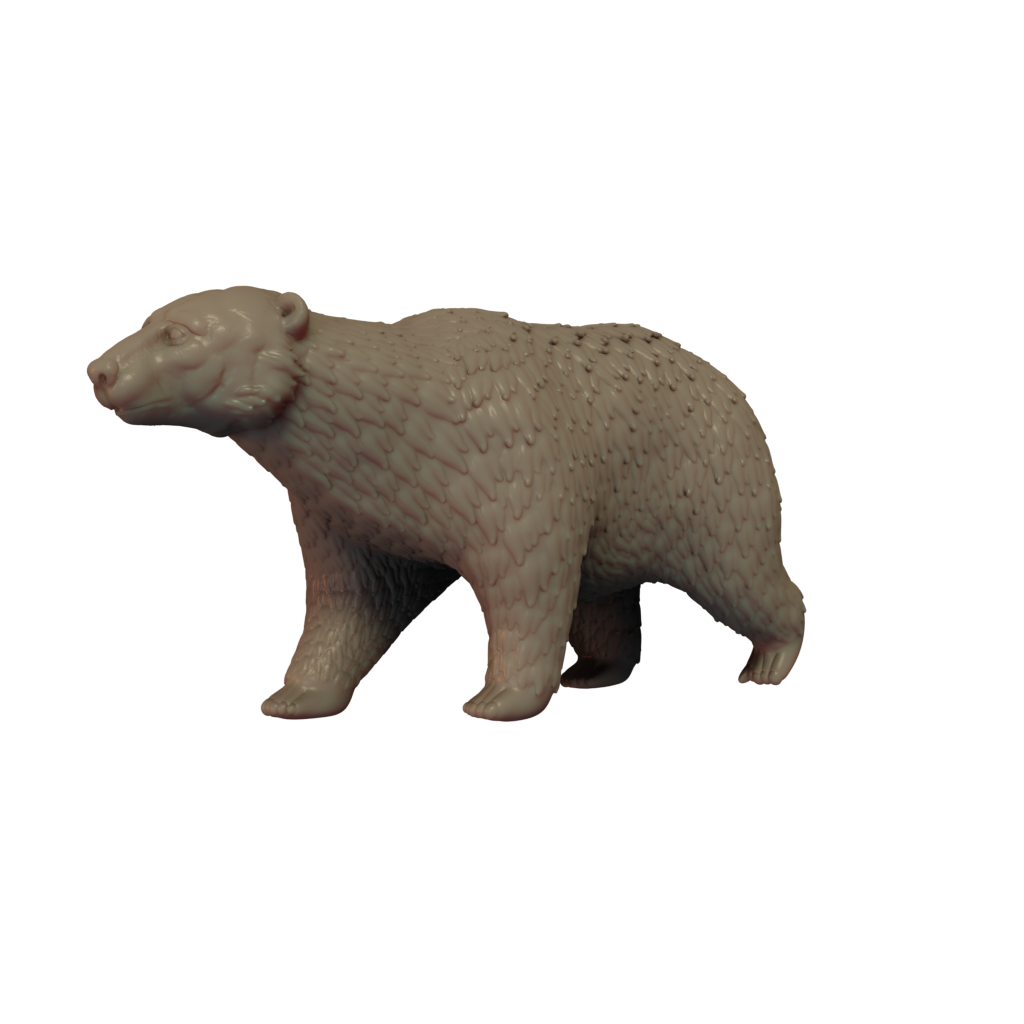 Polar Bear Pose 1