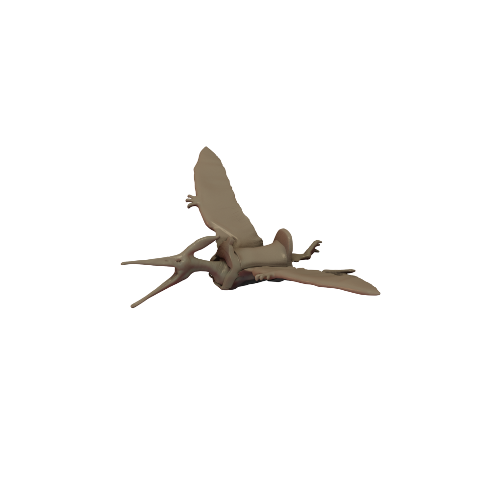 Pteranodon Flying Mount Pose 1