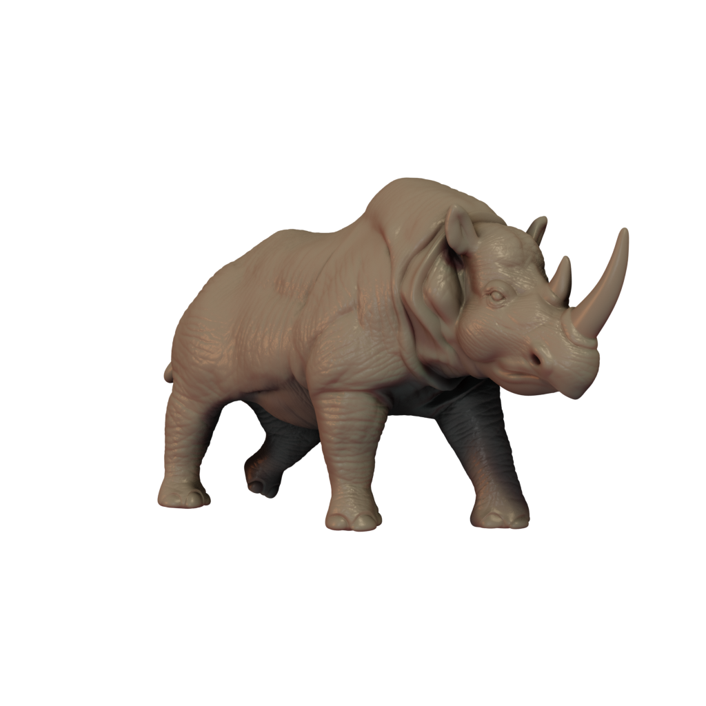 Rhinoceros Pose 2