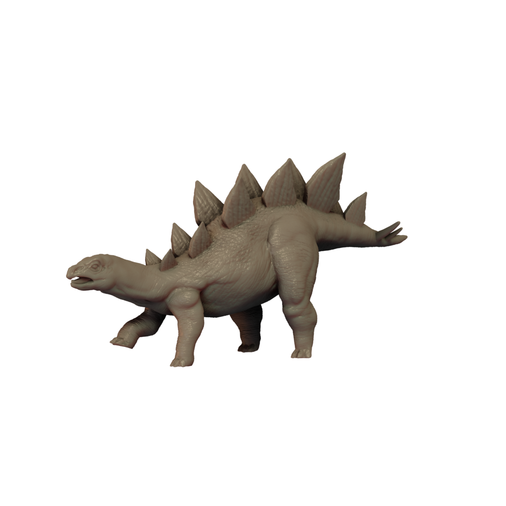 Stegosaurus Pose 1