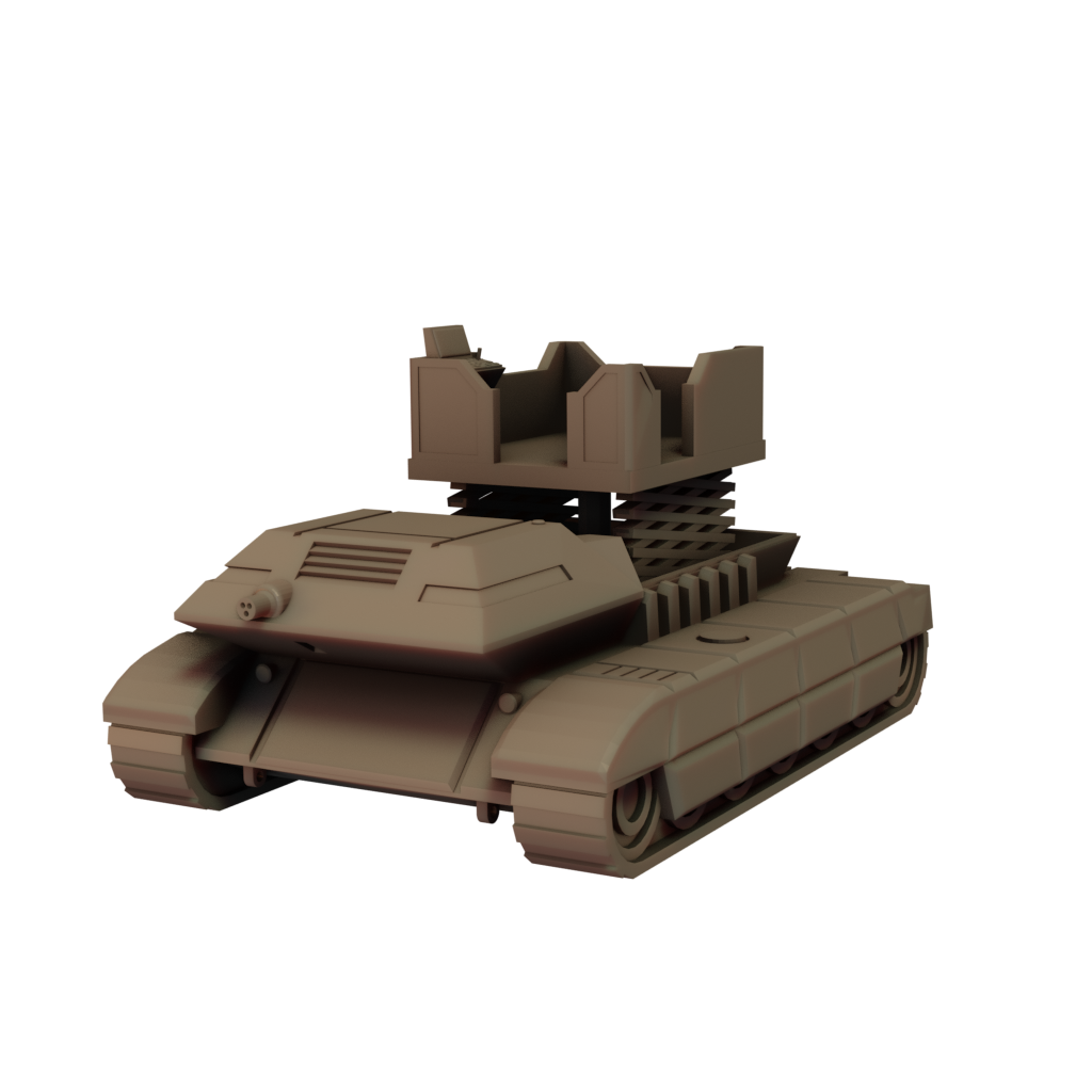 Tracked Lifter Engineering Vehicle