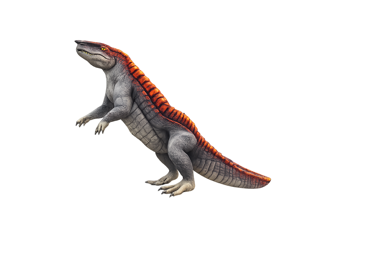 Aetosauroides Rearing Painted
