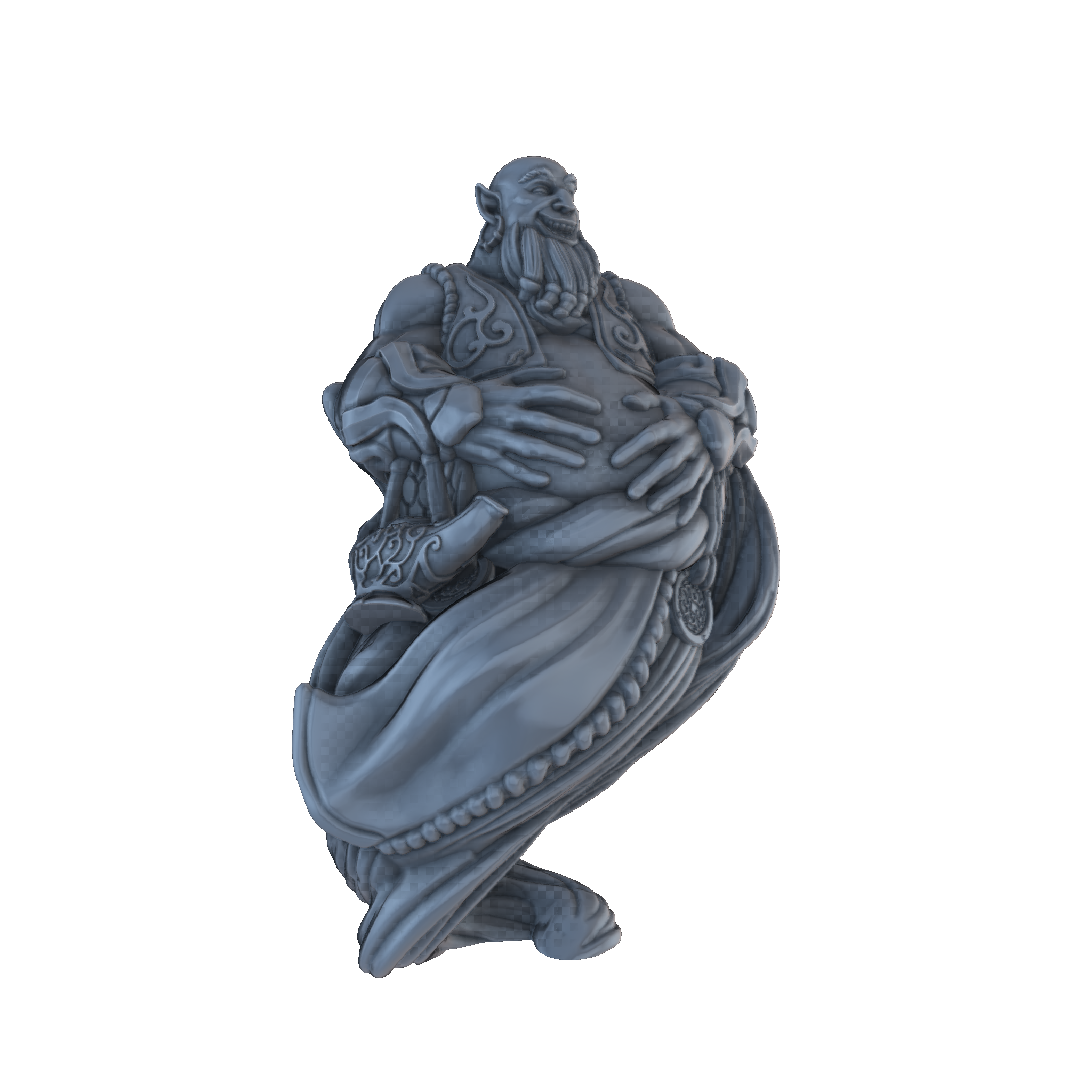3D printed Air Djinn front view