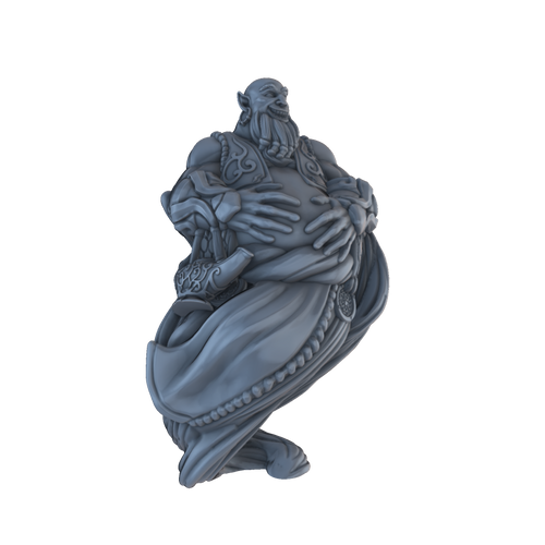 3D printed Air Djinn front view