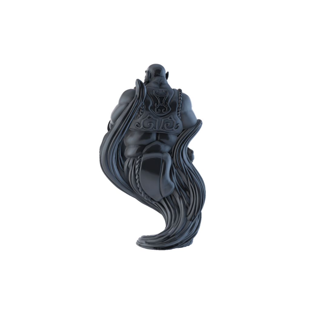 3D printed Air Djinn rear view