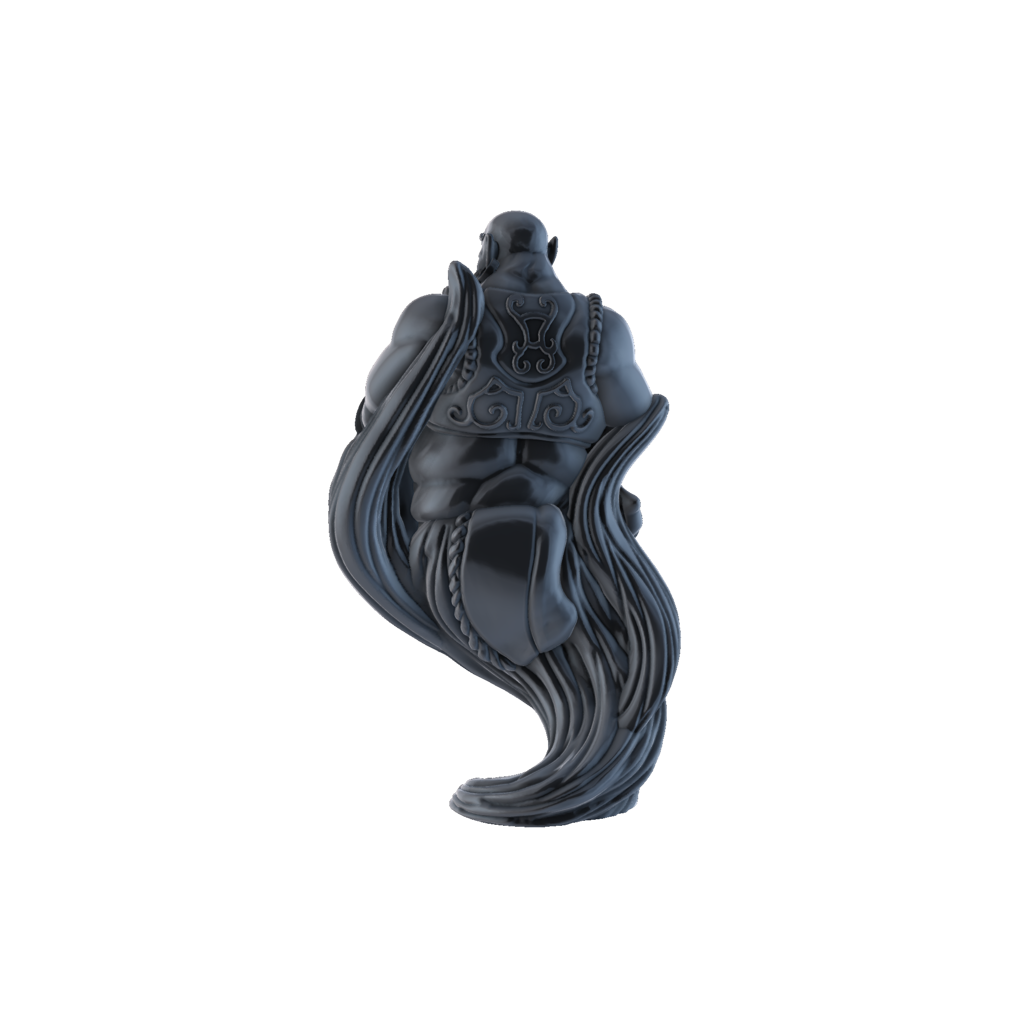 3D printed Air Djinn rear view