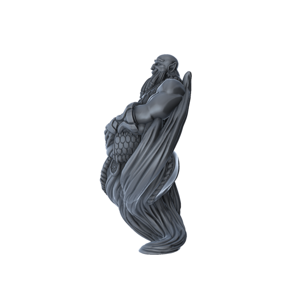 3D printed Air Djinn side view