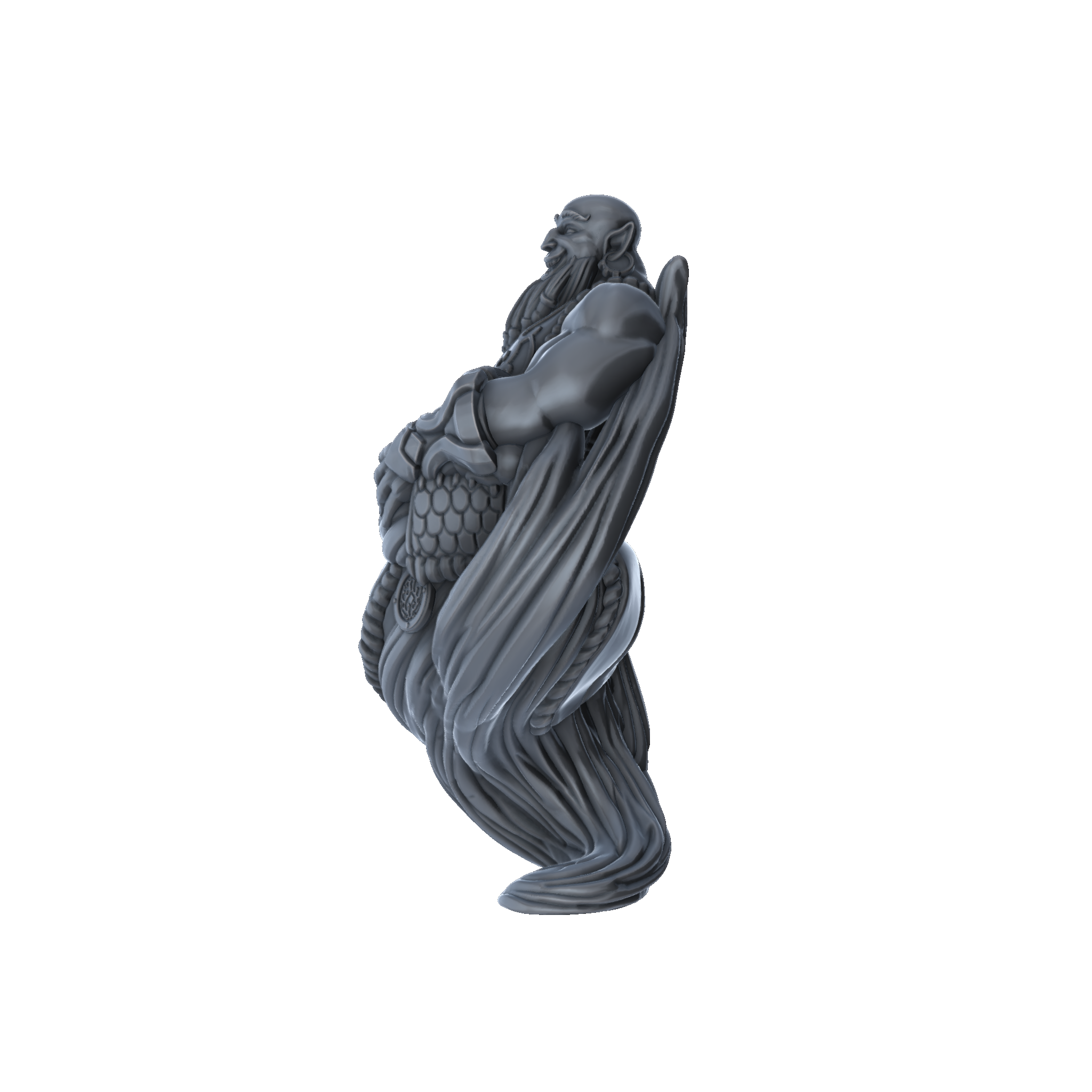 3D printed Air Djinn side view