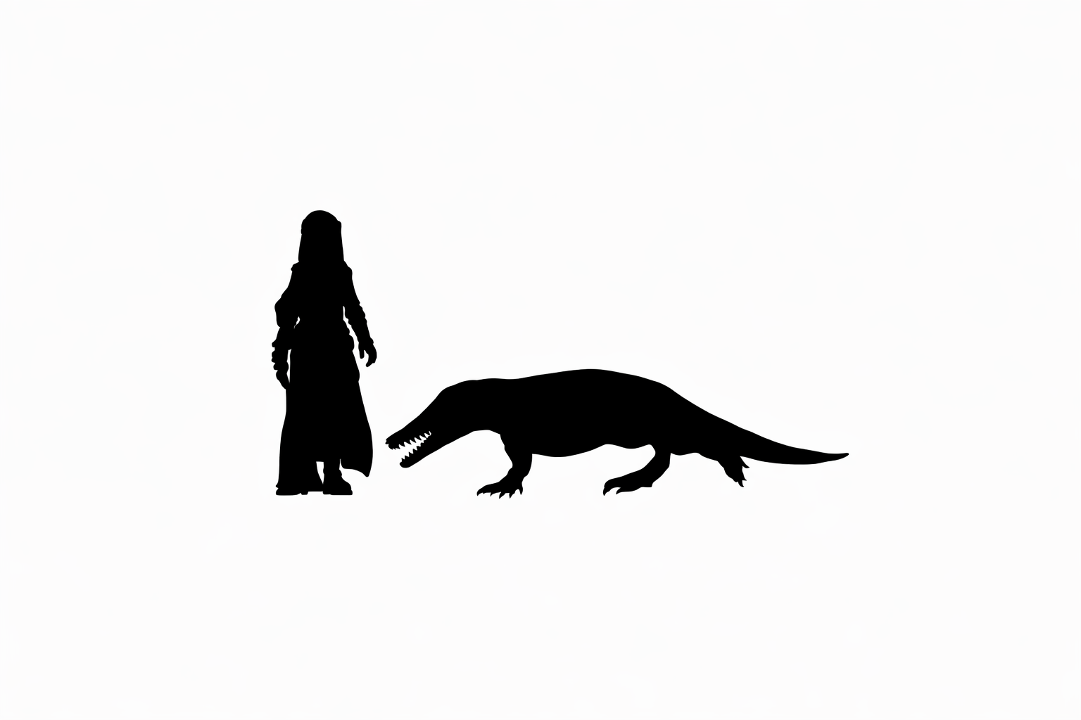 Ambulocetus Scale comparison to 28mm Human Miniature
