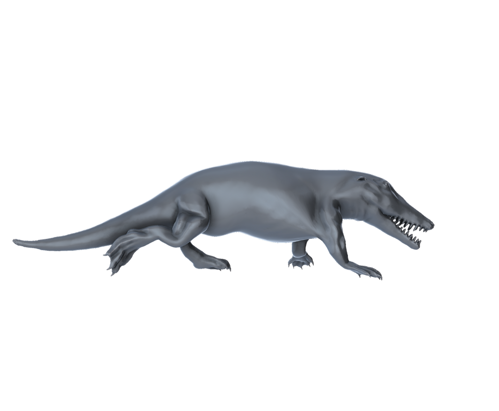 Ambulocetus walking – 28mm Miniature