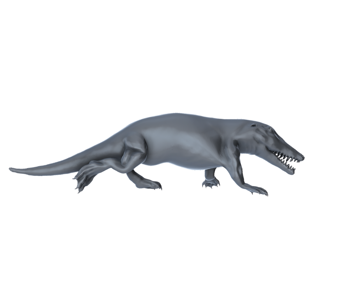 Ambulocetus walking – 28mm Miniature