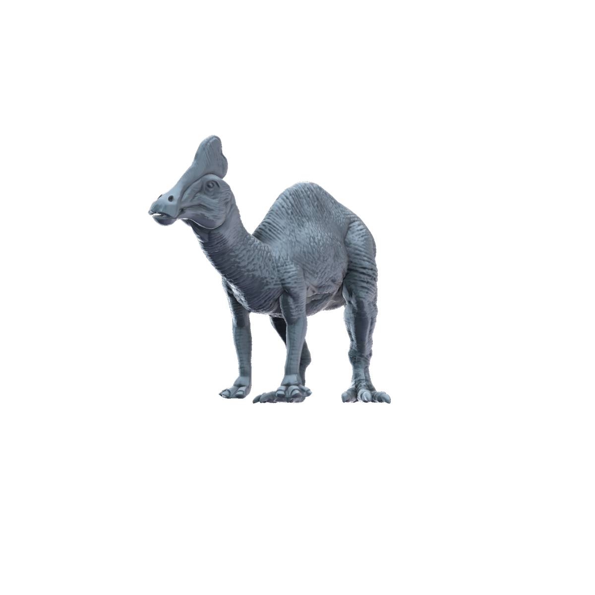 3D printed Amurosaurus front view