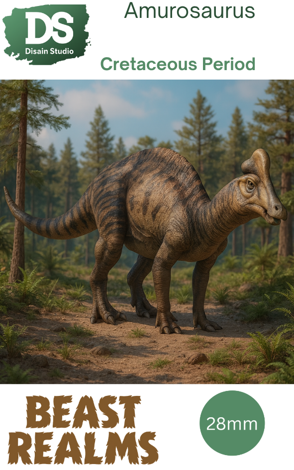 Amurosaurus Packaging 'Beast Realms' range from 'Disain Studio'