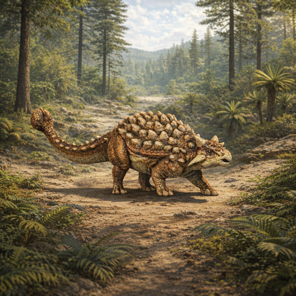 Ankylosaurus - 28mm Miniature