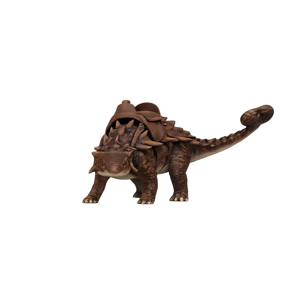 Ankylosaurus Mount Painted