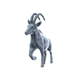 3D printed Antelope front view
