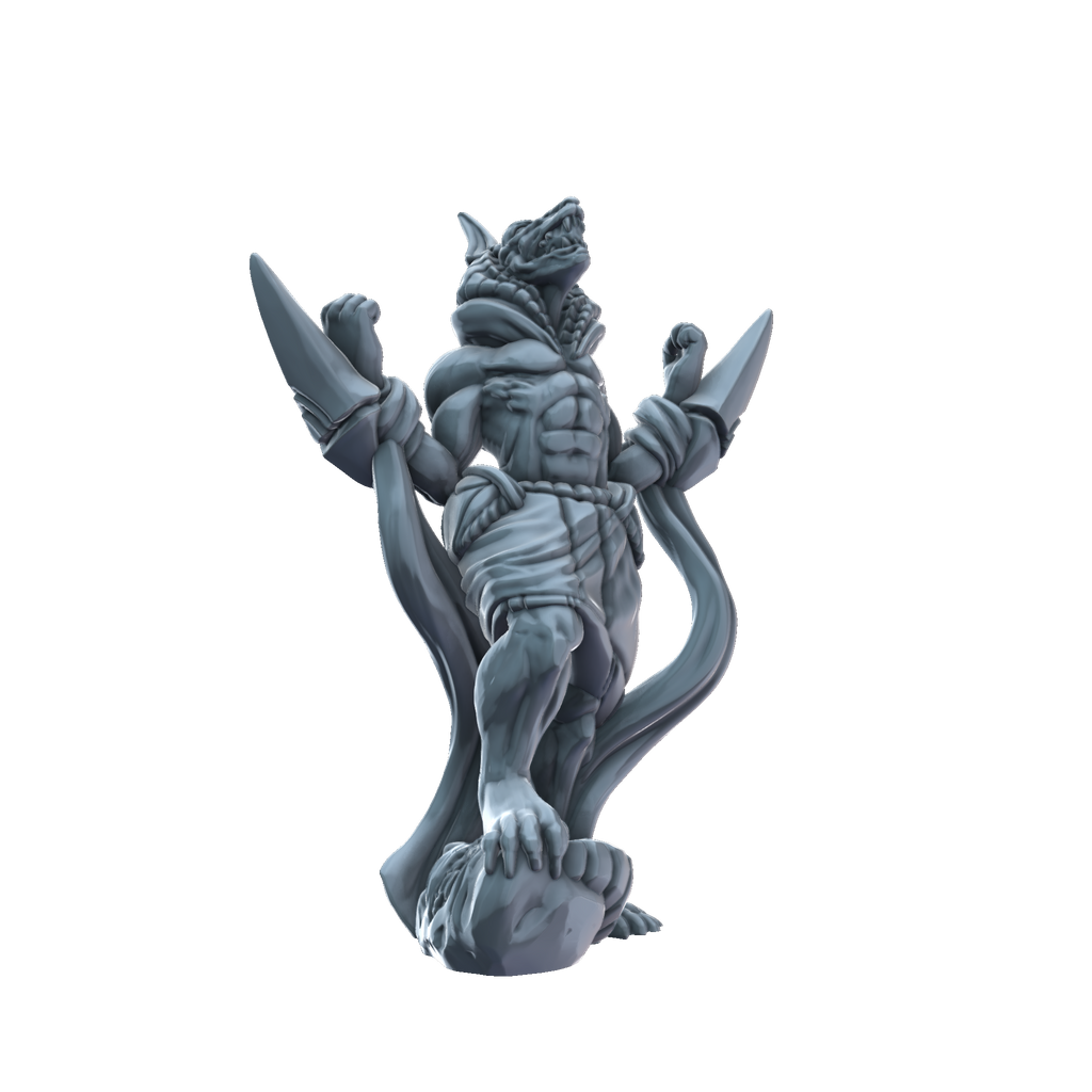 3D printed Anubis Warrior front view