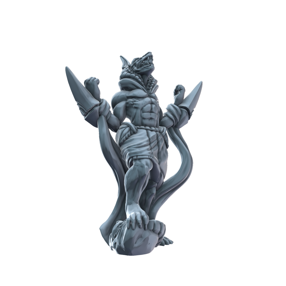 3D printed Anubis Warrior front view