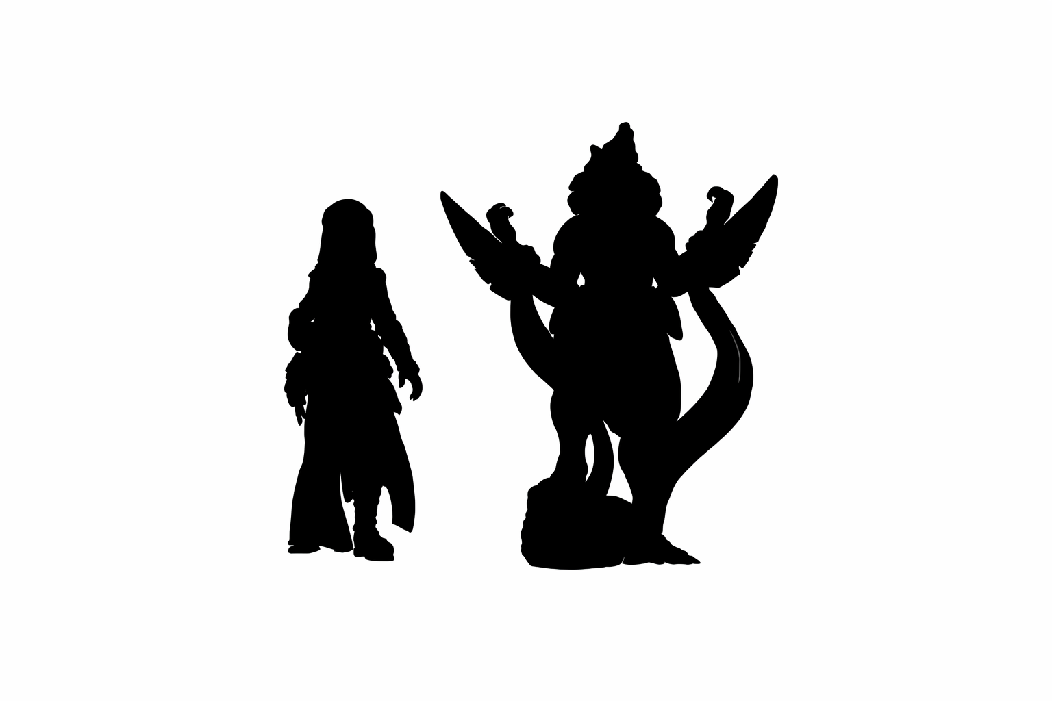 Anubis Warrior Scale comparison to 28mm human miniature