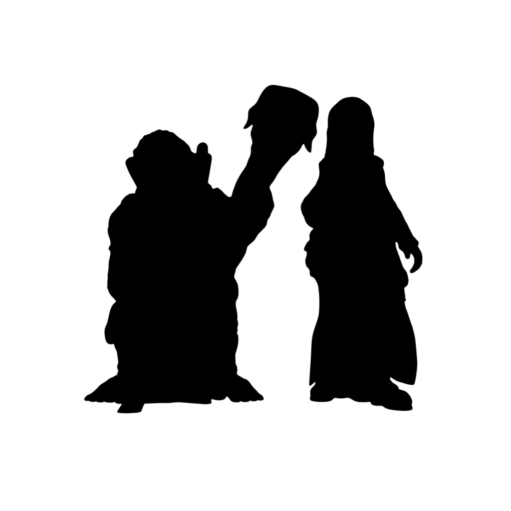 Ape Shaman scale comparison to 28mm human miniature