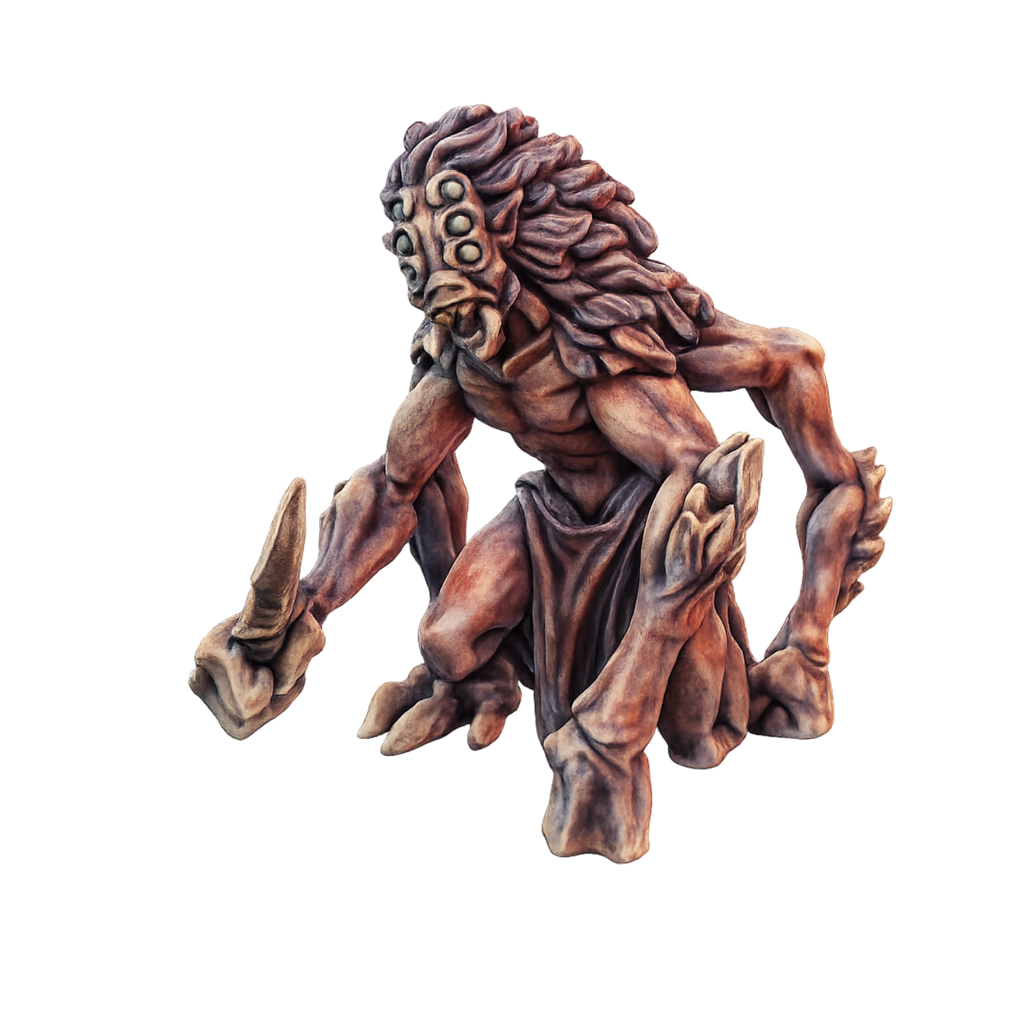 Painted Arachnid Mutant miniature