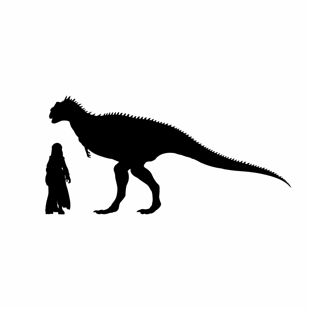 Arcovenator walking scale comparison to 28mm human miniature