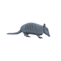 3D printed Armadillo side view