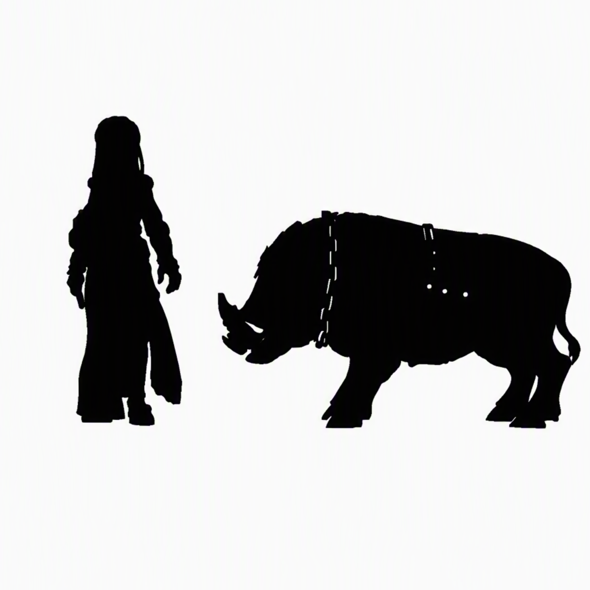 Armoured Boar scale comparison to 28mm human miniature
