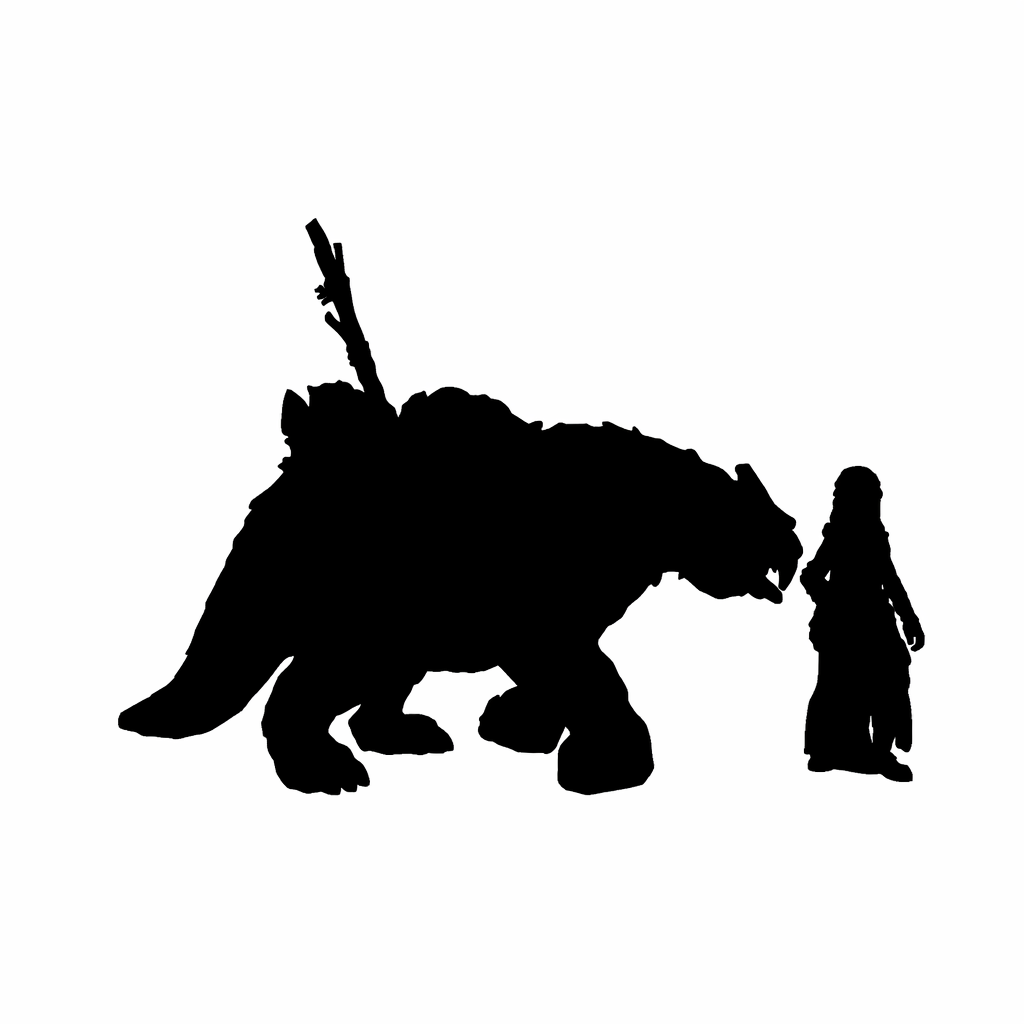 Armoured Megatherium scale comparison to 28mm human miniature