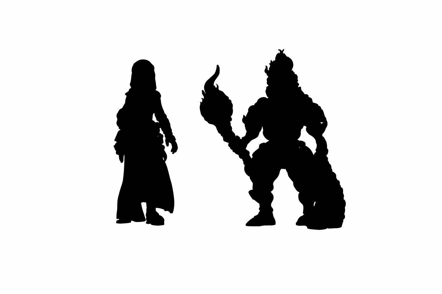 Azer Female scale comparison to 28mm human miniature