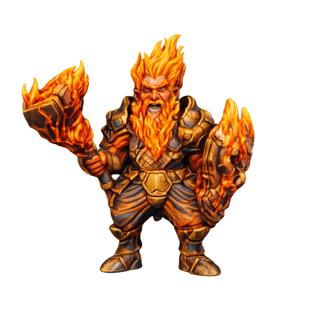 Azer Male - 28mm Miniature