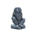 3D printed Baboon on rock front view