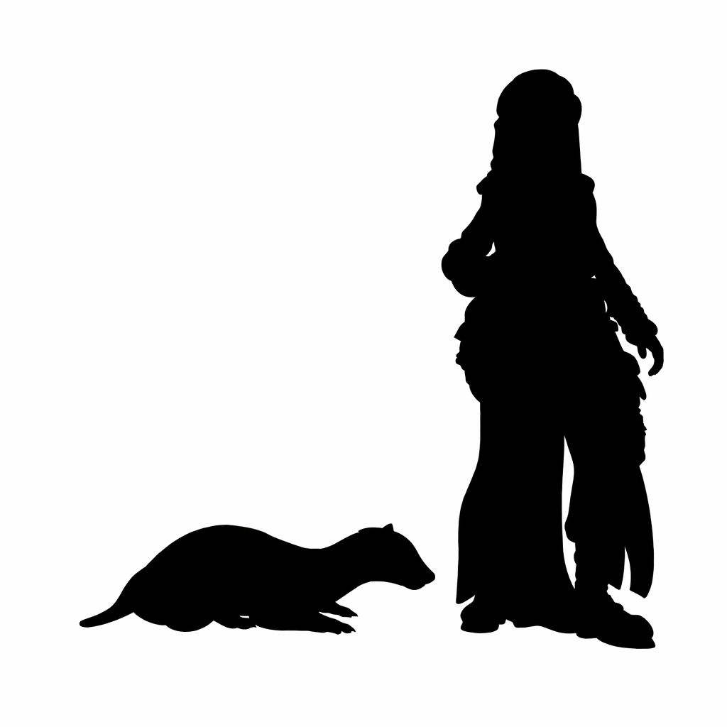Badger Scale Comparison to 28mm human miniature
