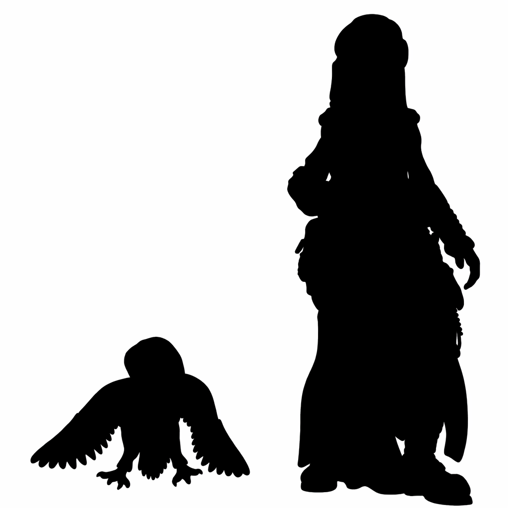Barn Owl scale comparison to 28mm human miniature