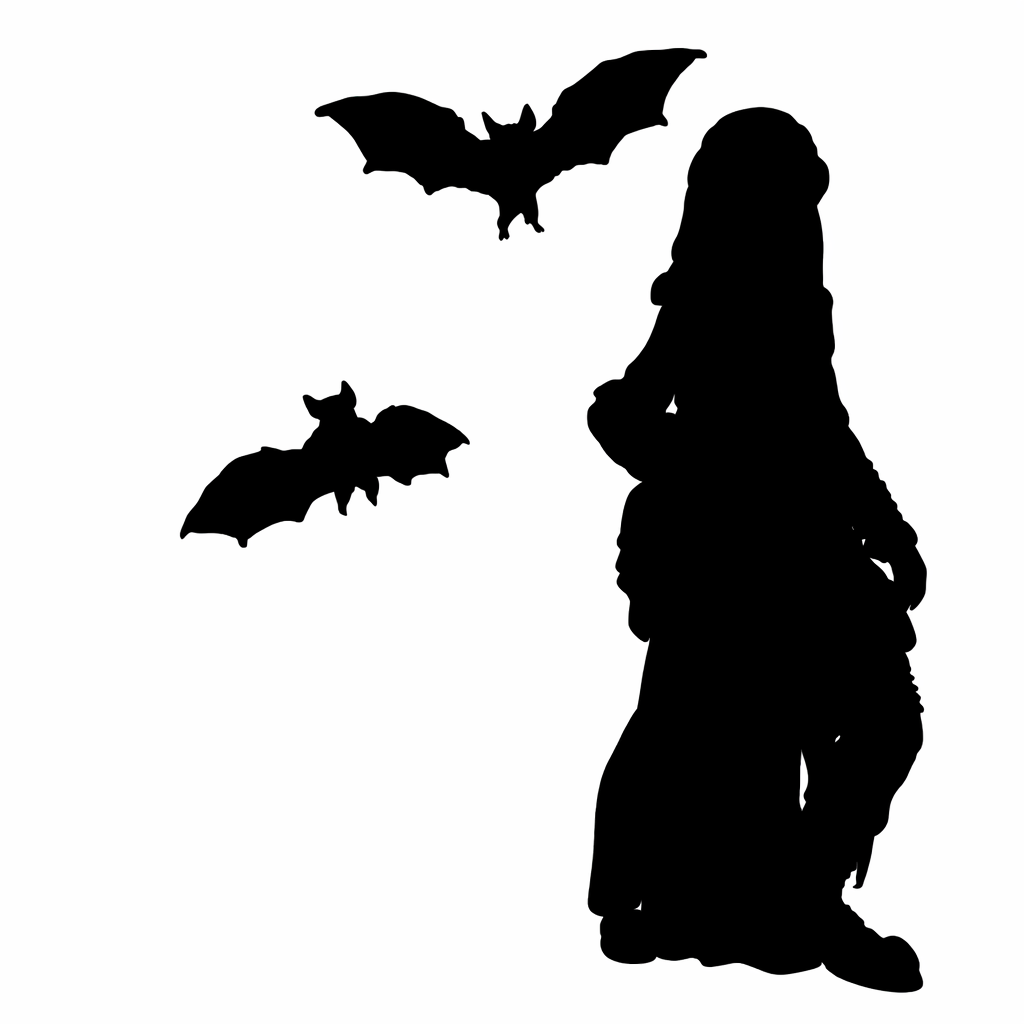 Bats Scale Comparison to a 28mm Human Miniature