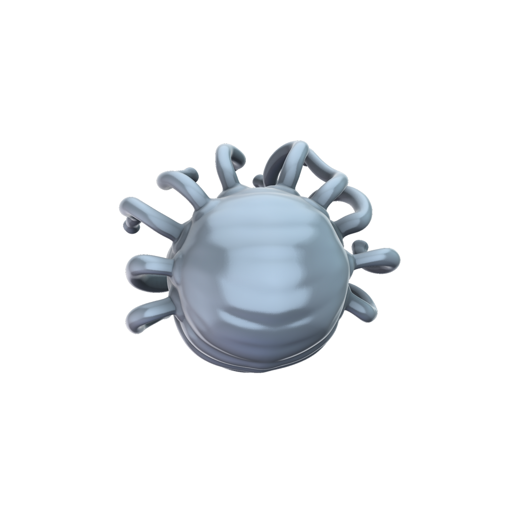 3D printed Beholder rear view