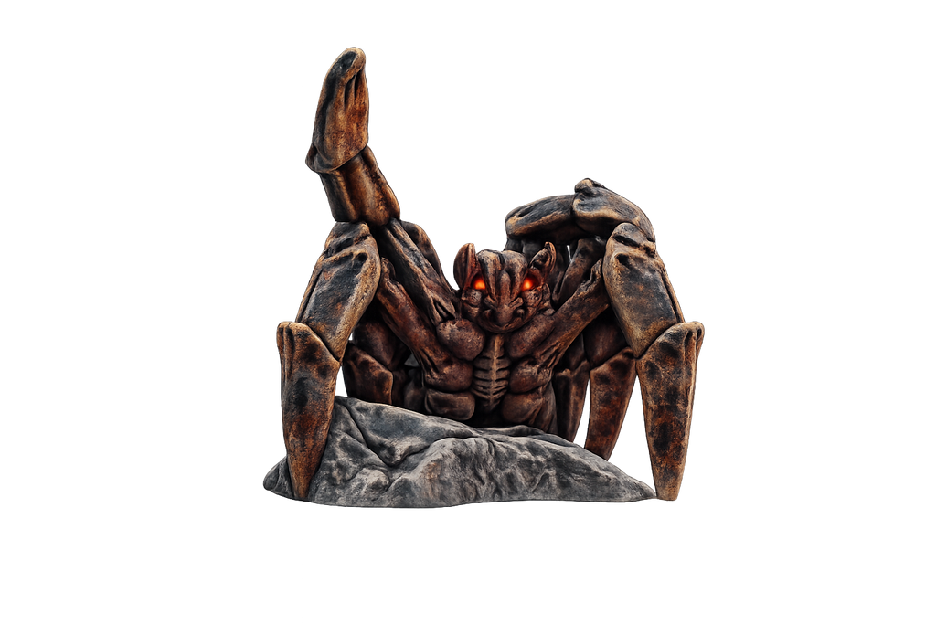Painted Big Spider miniature