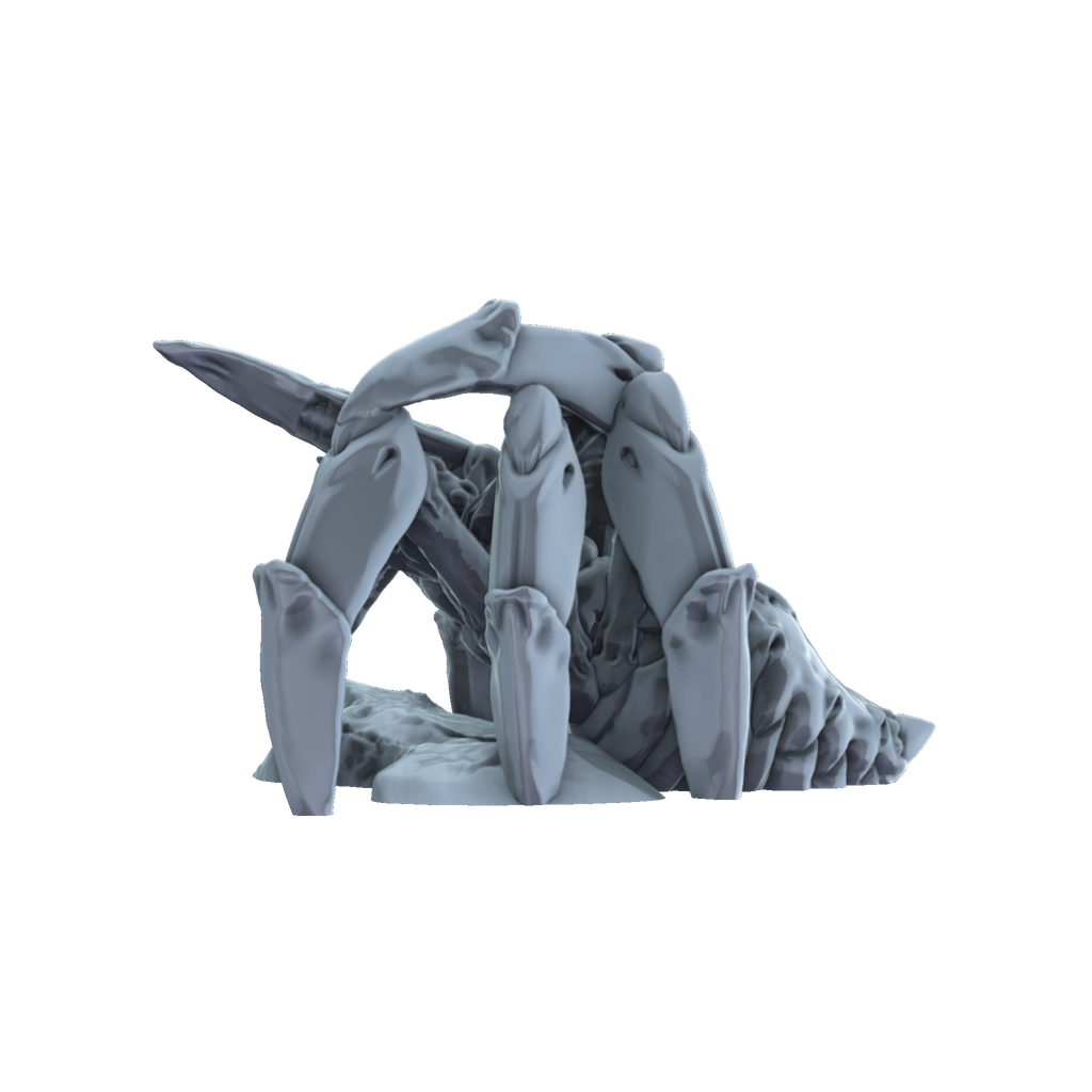 3D printed Big Spider side view