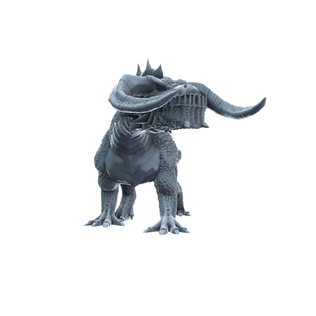3D printed Black Guard Drake front view