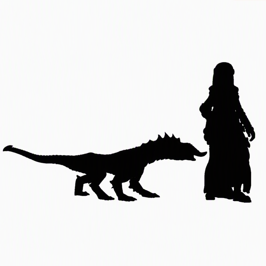 Black Guard Drake scale comparison to 28mm human miniature