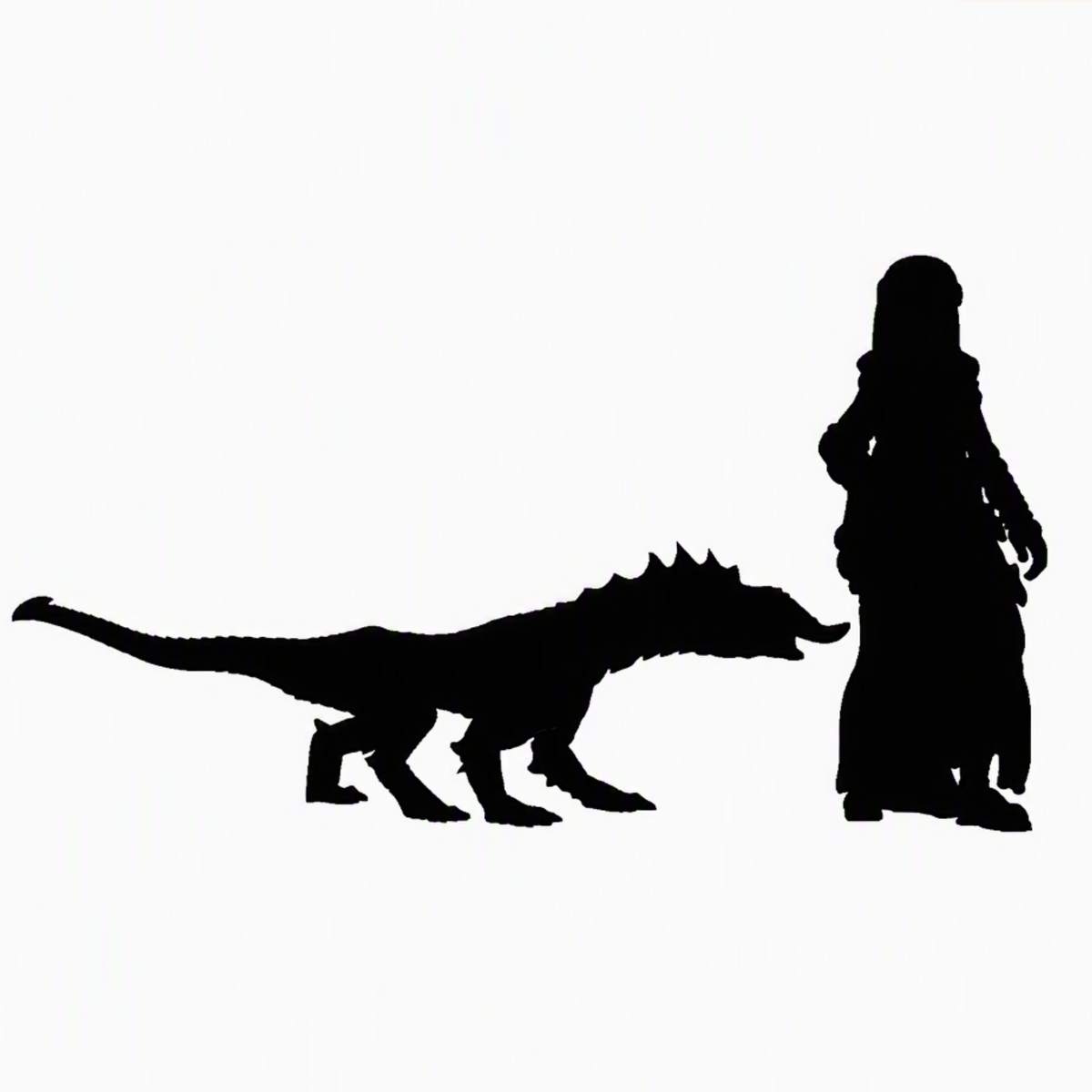 Black Guard Drake scale comparison to 28mm human miniature