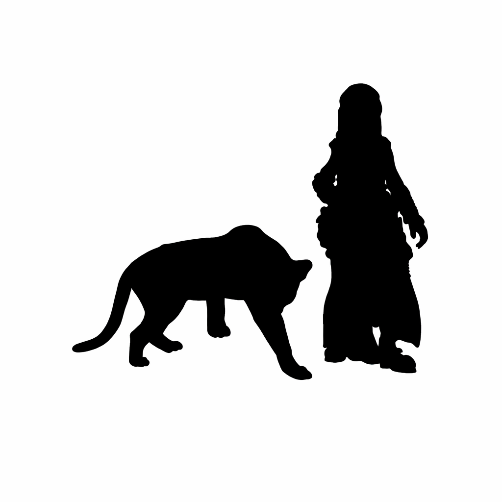 Black Panther scale comparison to 28mm human miniature
