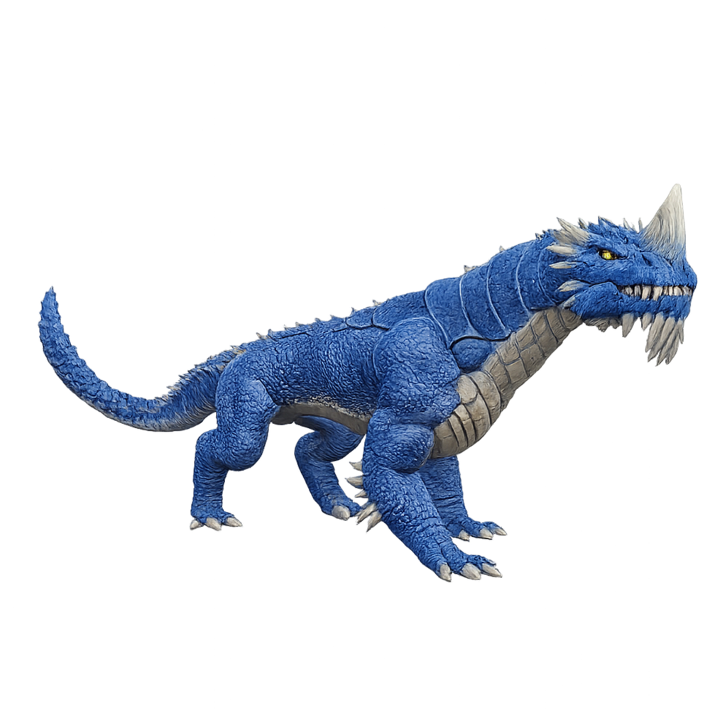 Painted Blue Guard Drake miniature