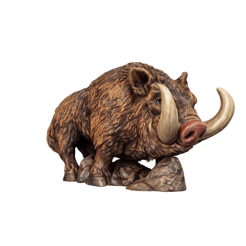 Wild Boar Juvenile - 28mm Miniature